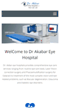 Mobile Screenshot of drakbareyehospitals.com